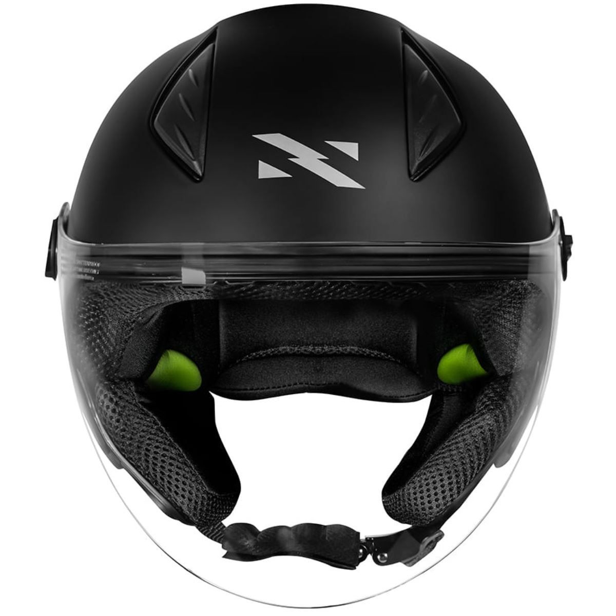 Capacete Norisk Neo Monocolor (Aberto) Preto Fosco - Maremoto