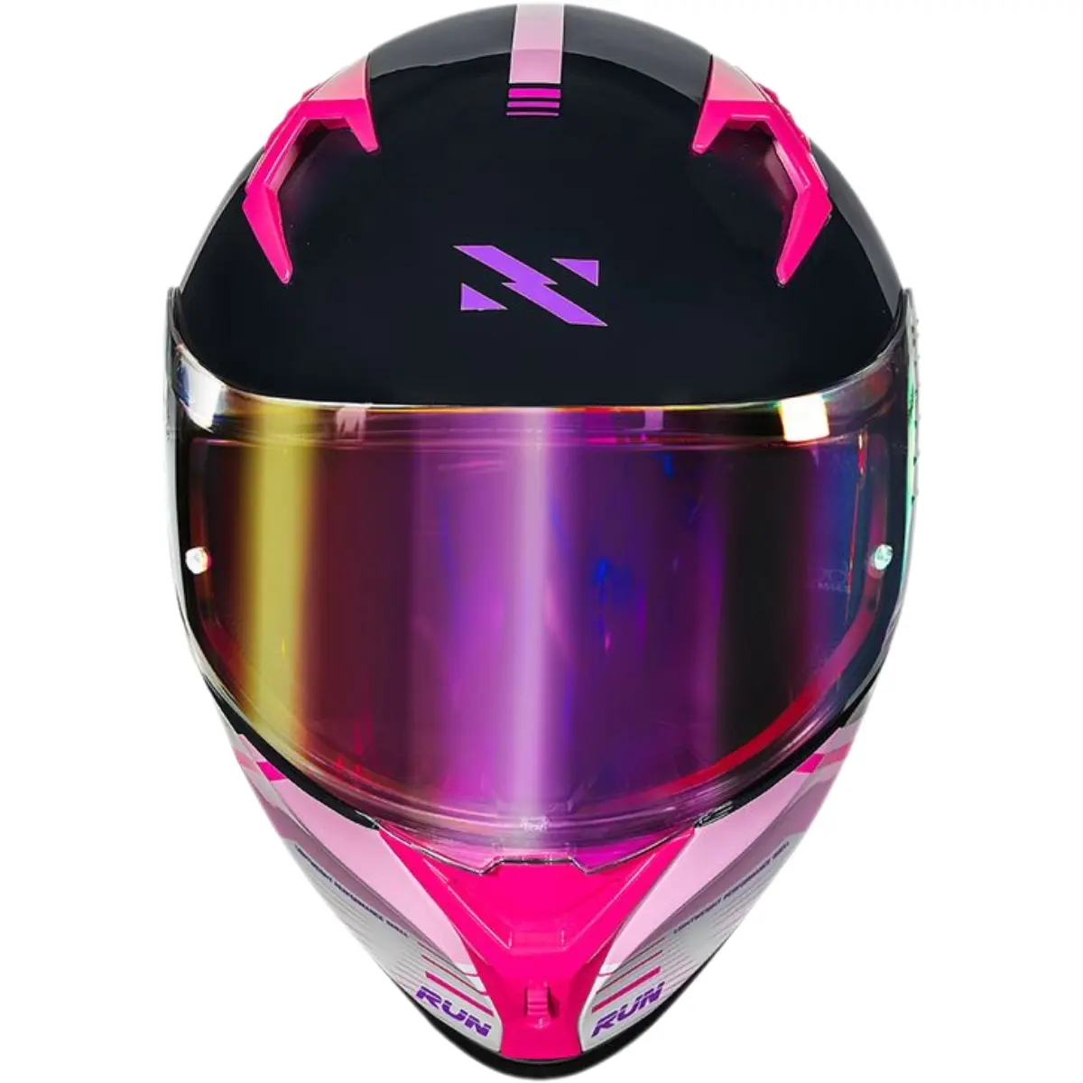 nori Capacete Norisk Flow Run Azul Pink - Maremoto