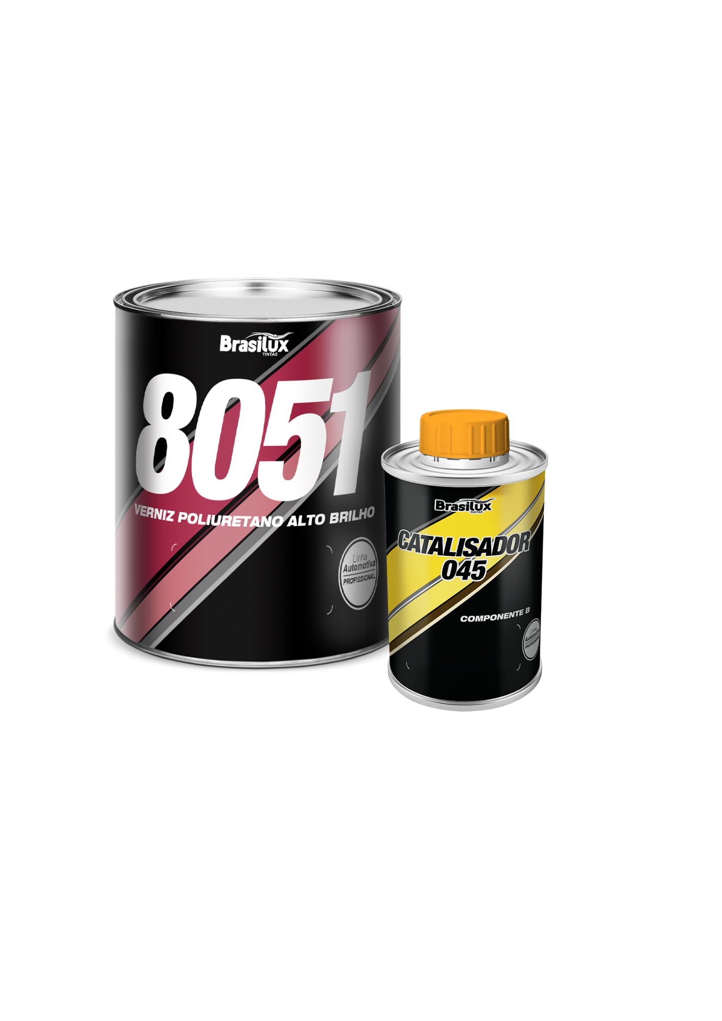 VERNIZ PU AUTOMOTIVO HS AUTO BRILHO 8051/ BI COMPONENTE 8010/ AUTO