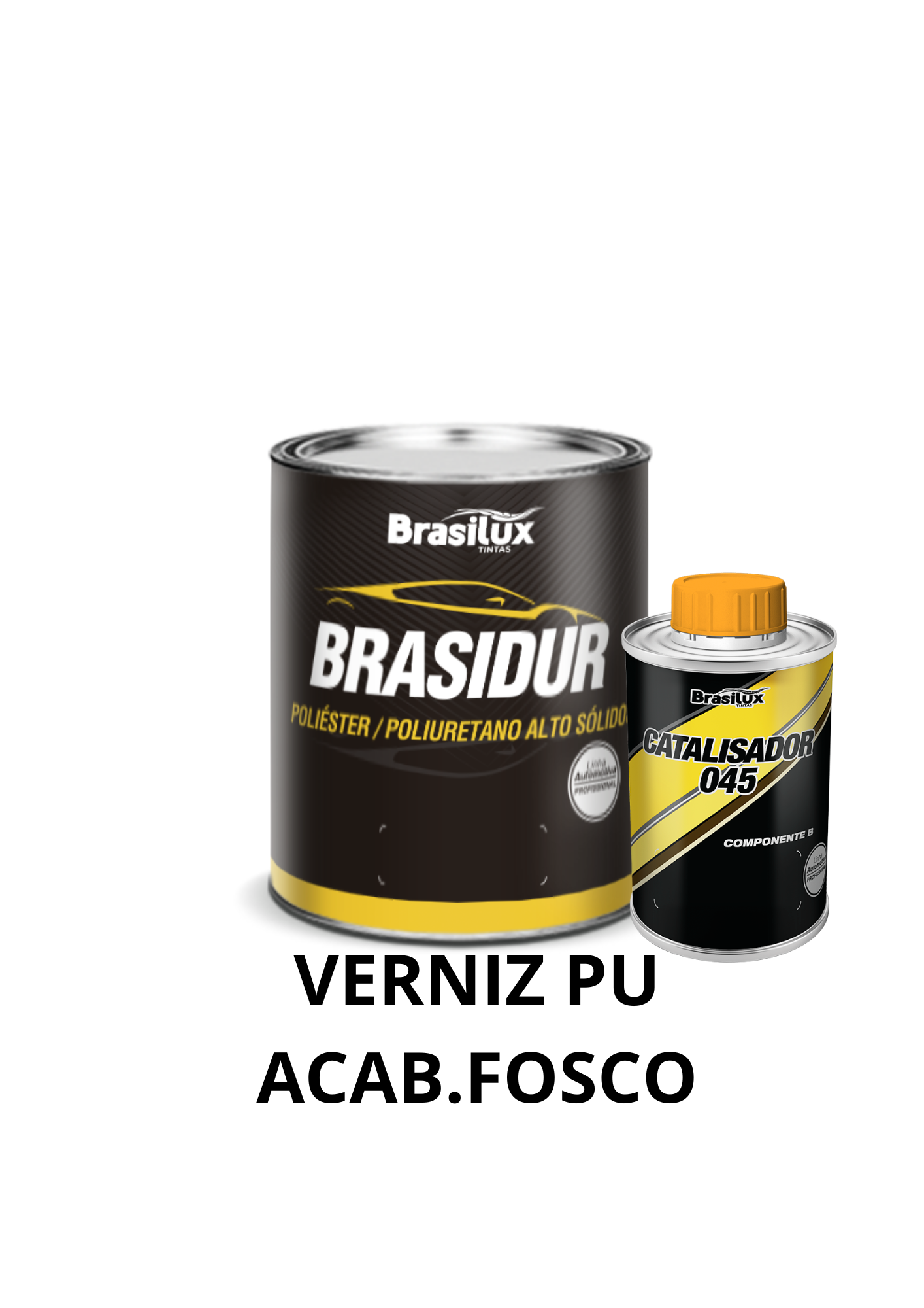 VERNIZ PU AUTOMOTIVO HS AUTO BRILHO 8051/ BI COMPONENTE 8010/ AUTO