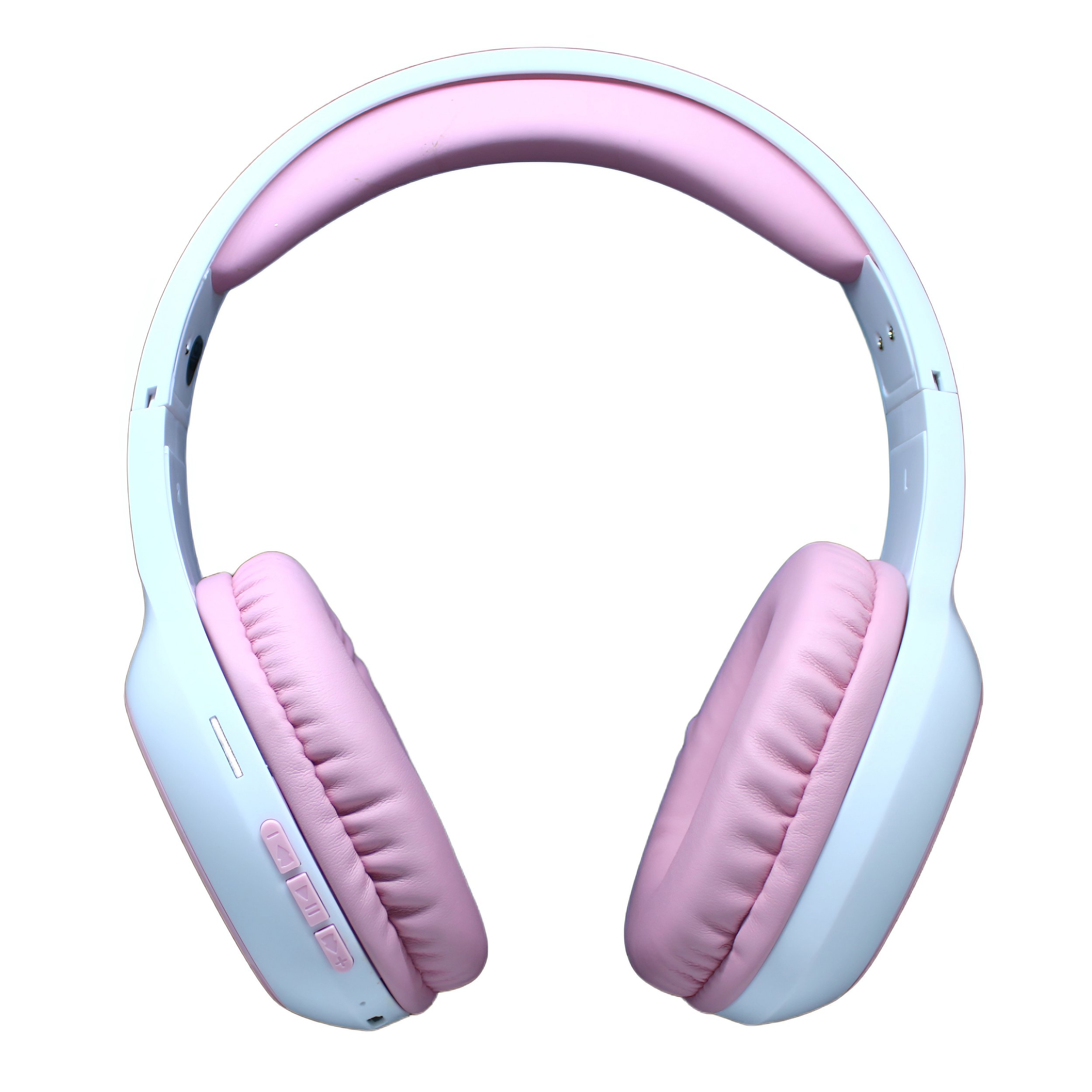 Fone Bluetooth Sem Fio Original Estéreo de Wireless On-ear BRANCO COM ROSA  - VERMAX Online Store