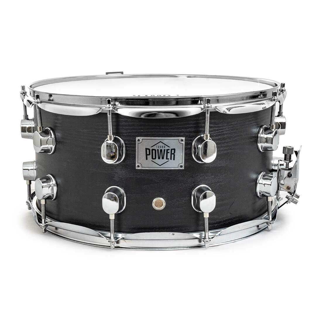 CAIXA DE MADEIRA 14x7 - MADEIRA PRETA - TURBO MUSIC INSTRUMENTOS
