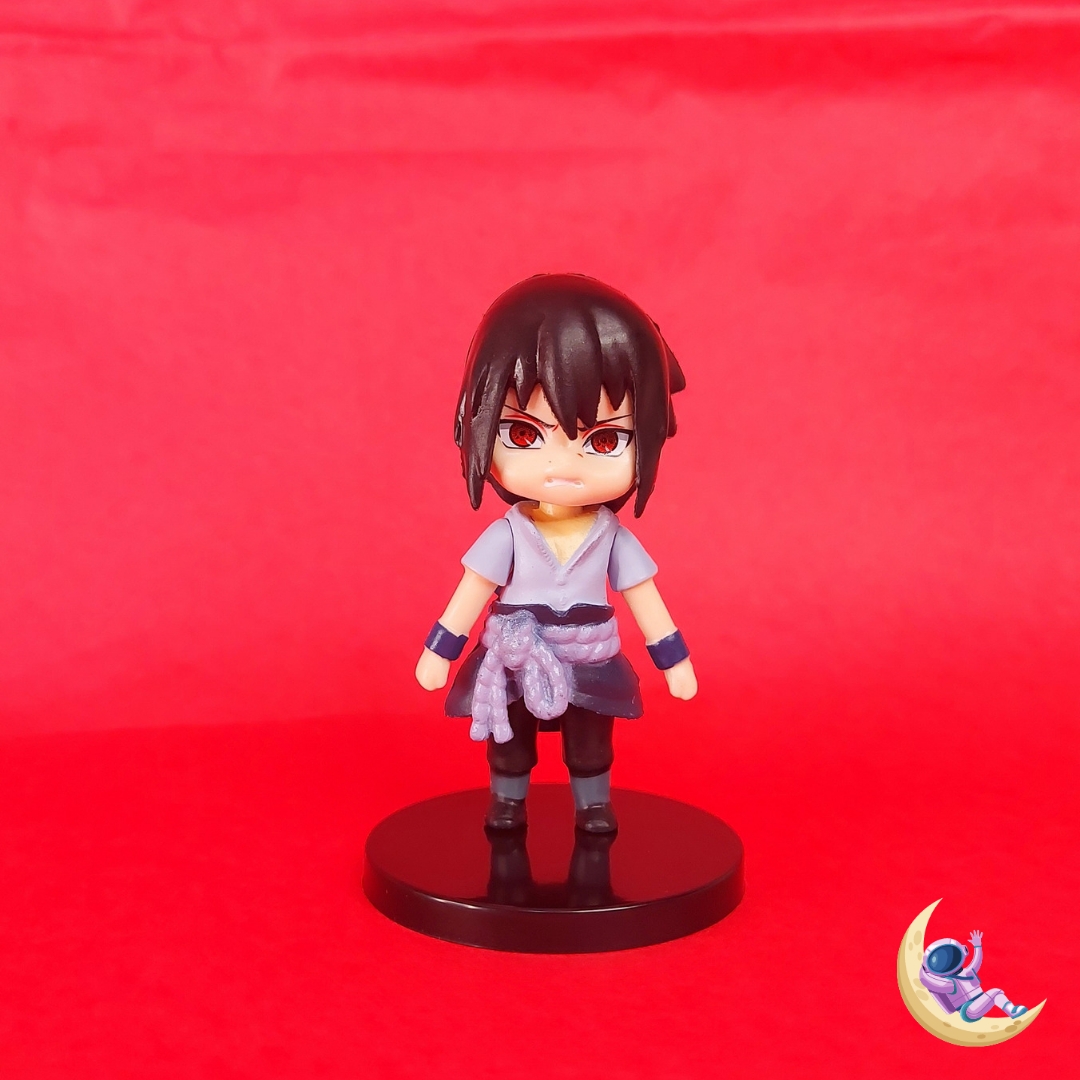 Mini Action Figure Itachi com o Sasuke pequeno - Naruto - Loja