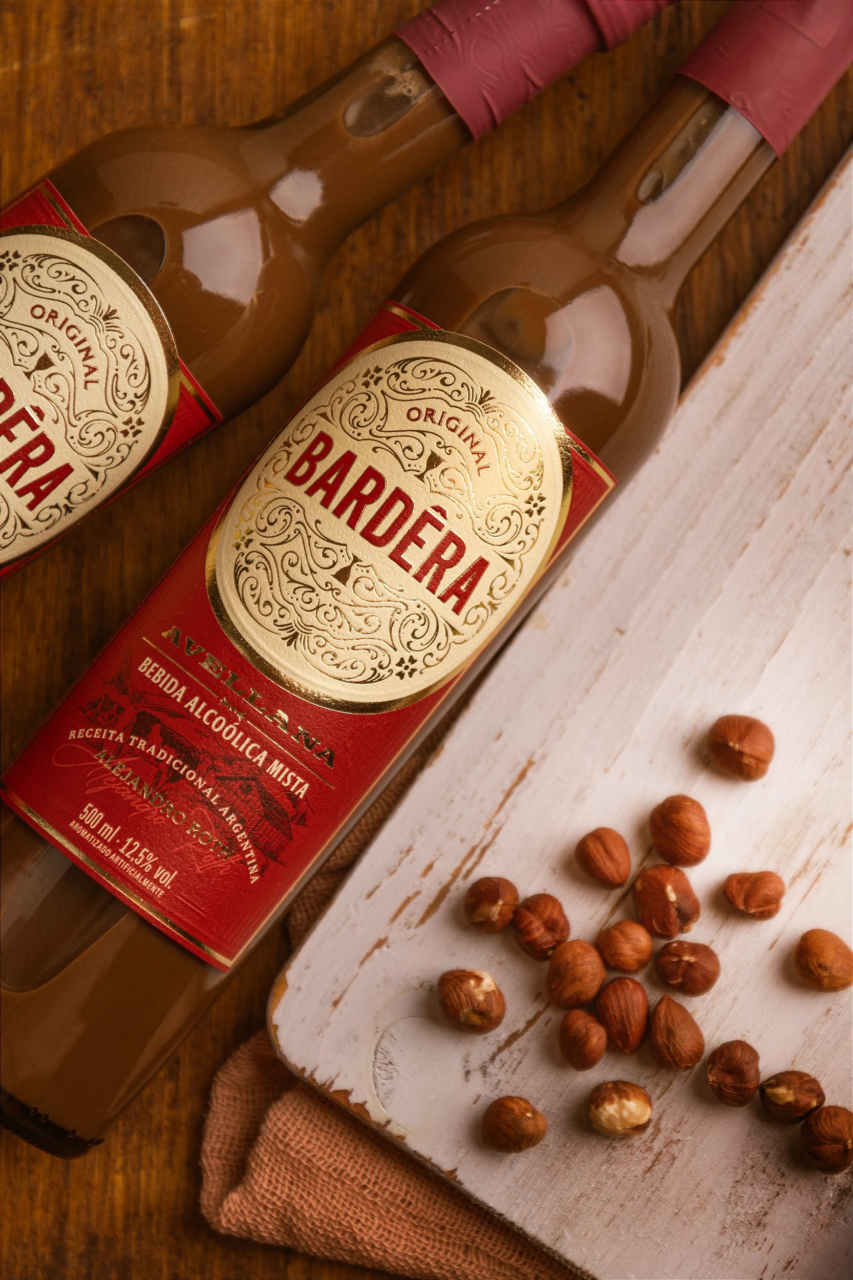 Kit 4 Bardêra 500ml Bardêra Licor de Doce de Leite