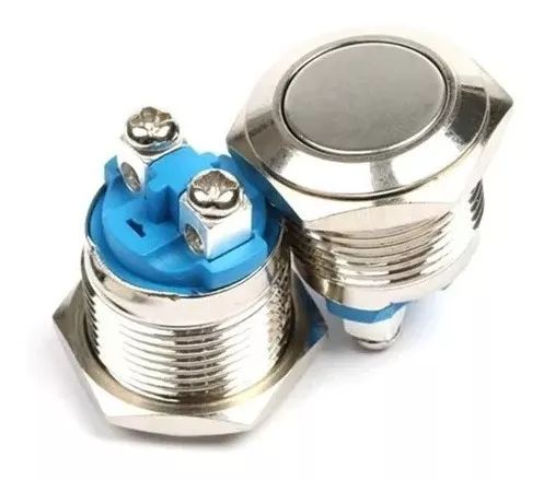 Botão Push Button Inox - Momentâneo Start Pulso - Ip67 - Blutu - Loja ...