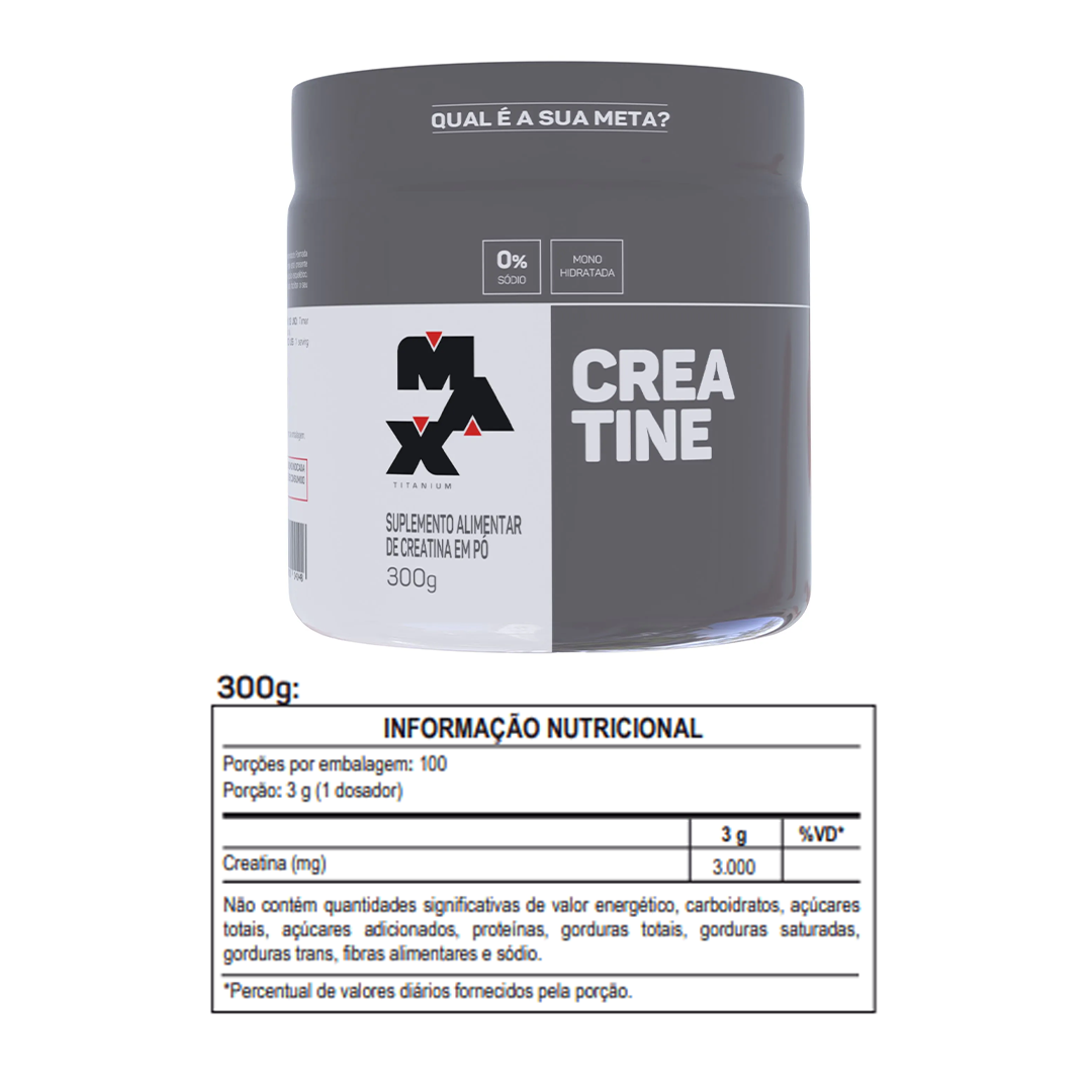 Creatina Max 300g | Performance, Força e Bem-estar - CWBNUTRISHOP ...