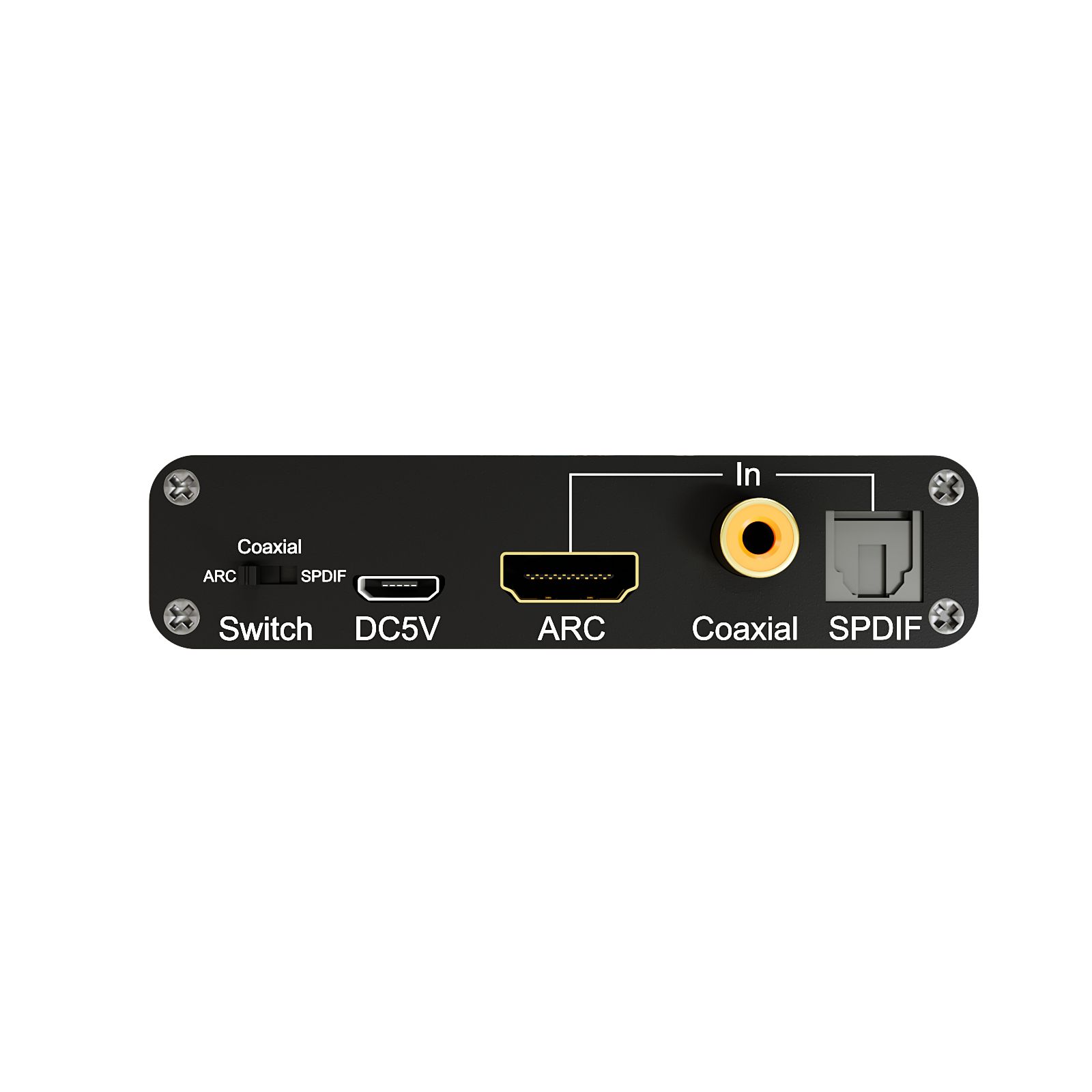 Conversor de Audio HDMI Optico Coaxial LOUD LDAC 2 ELETROHALEN Loja Especializada em Audio