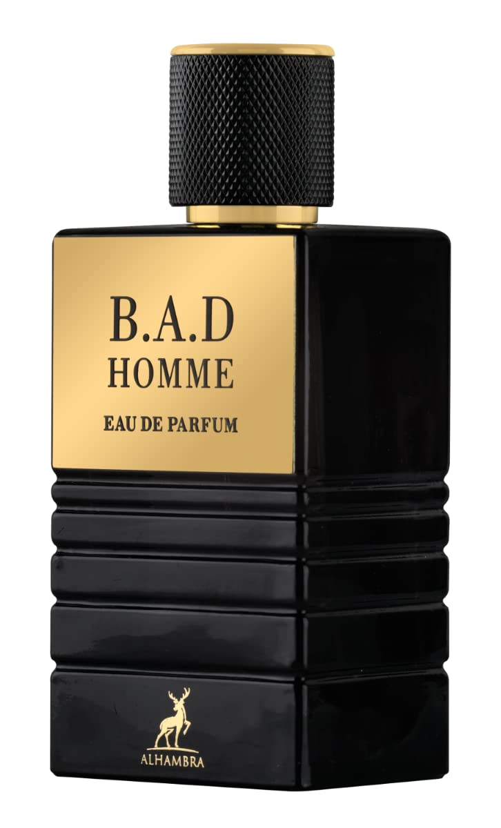 B.A.D Homme Eau de Parfum Ref. Olfativa Bad Boy 100 ml Perfume Arabe Ella Perfumes