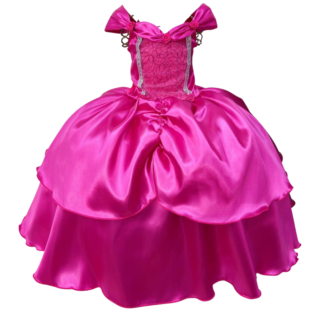 Fantasia Princesa Infantil Bela Adormecida Aurora