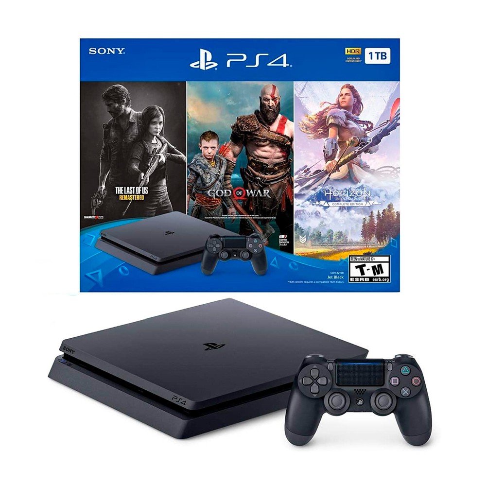 Console Playstation 4 Slim 1 TB God of