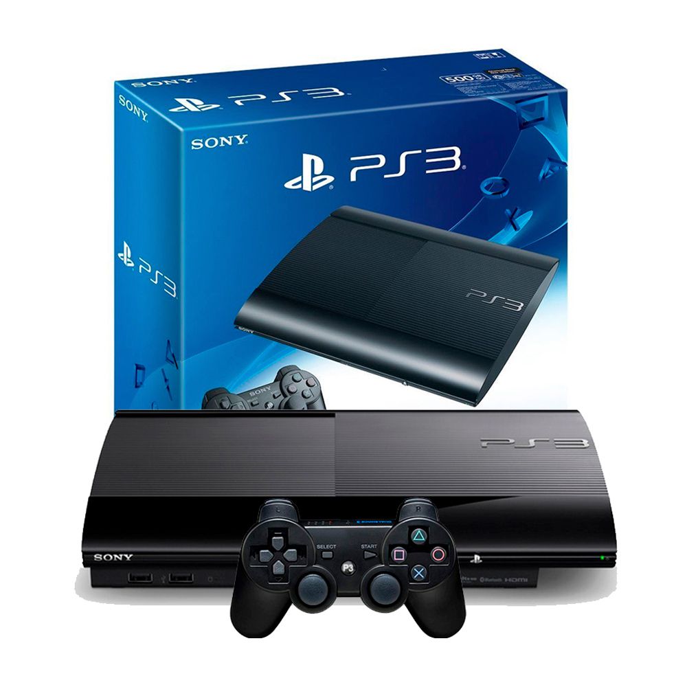 Console Playstation 3 Super Slim 250GB 2 Controles e 45 Jogos - Sony - Loja  Sport Games