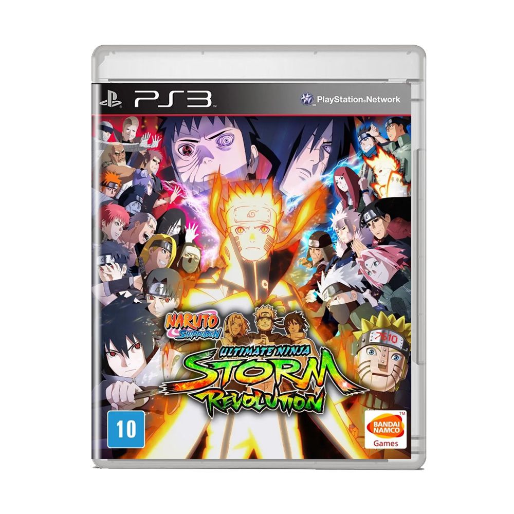 JOGO PS3 NARUTO SHIPPUDEN ULTIMATE NINJA STORM 2 FÍSICO SEMI-NOVO