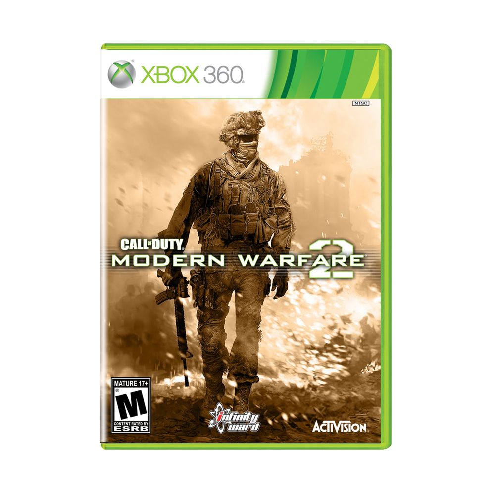 Jogo Call Of Duty 4 Modern Warfare - Xbox 360 Mídia Física