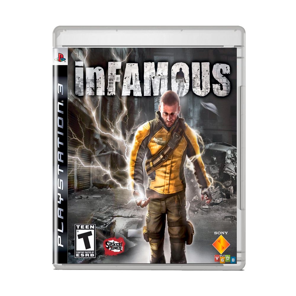 Jogo Infamous 2 - Ps3 - Mídia Física Original