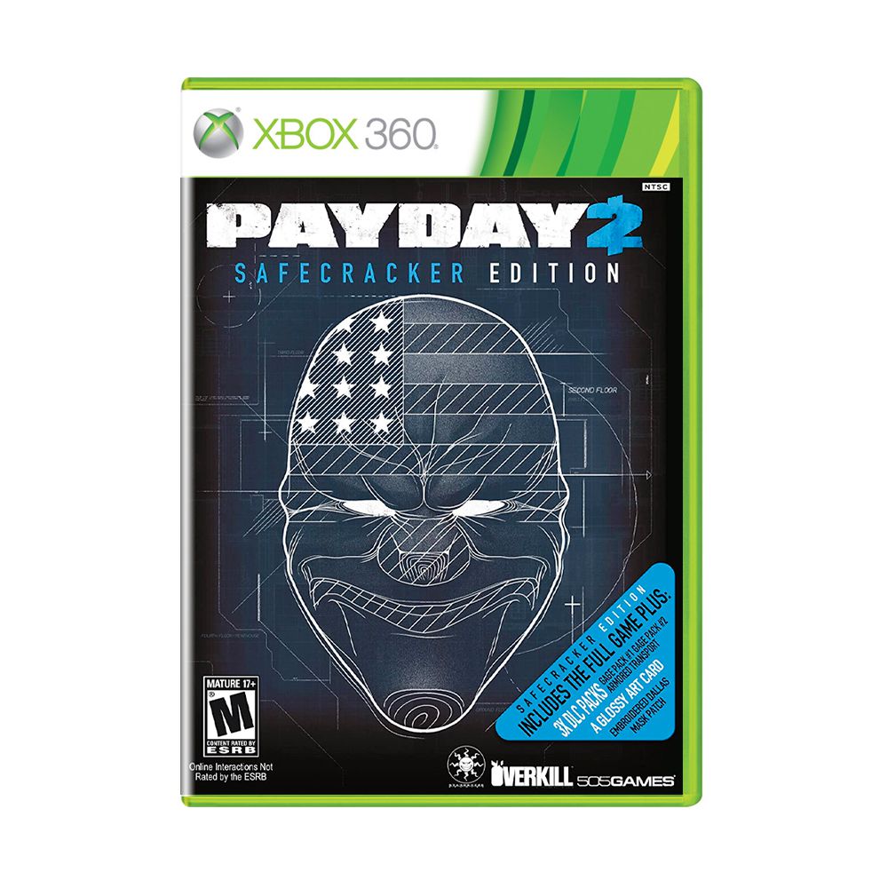 Jogo Xbox 360 Payday 2 - 505 Games - Gameteczone a melhor loja de Games e  Assistência Técnica do Brasil em SP