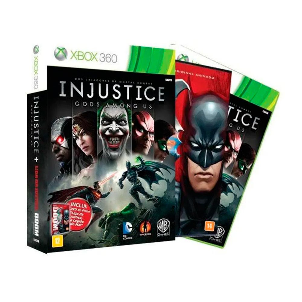 Injustice Gods Among Us Midia Digital Xbox 360 - Wsgames - Jogos em Midias  Digitas