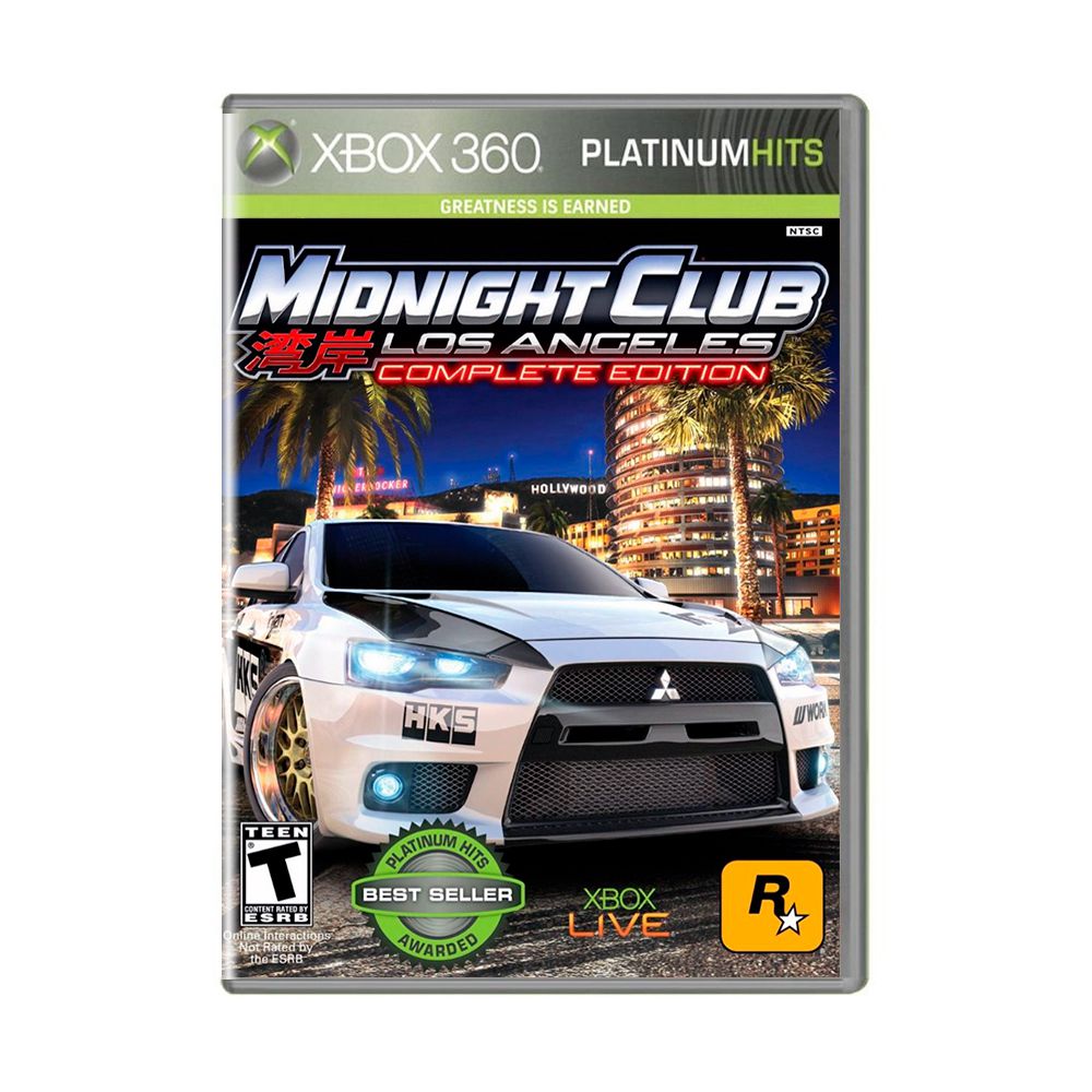 Jogo Midnight Club Xbox 360 - Plebeu Games - Tudo para Vídeo Game e  Informática