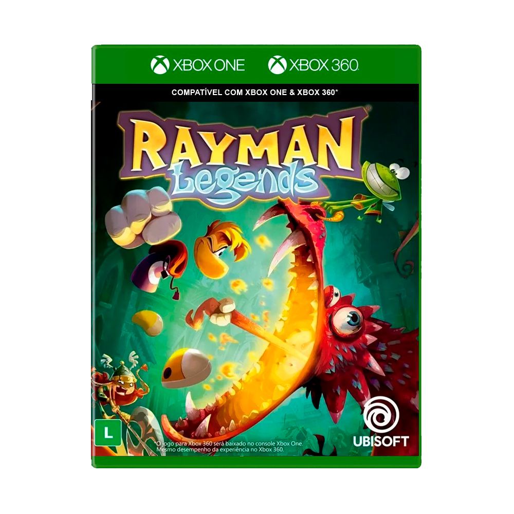 Jogo Rayman Legends - Xbox 360 Mídia Física Usado