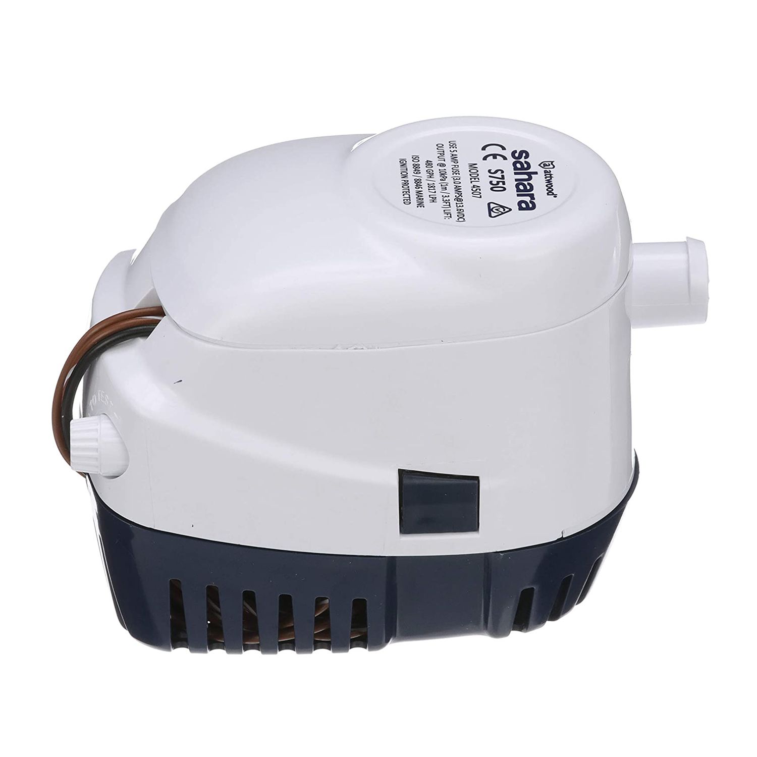 Bomba Porão Automático Sahara Attwood 750 GPH 2839 LPH 12V Tiburon