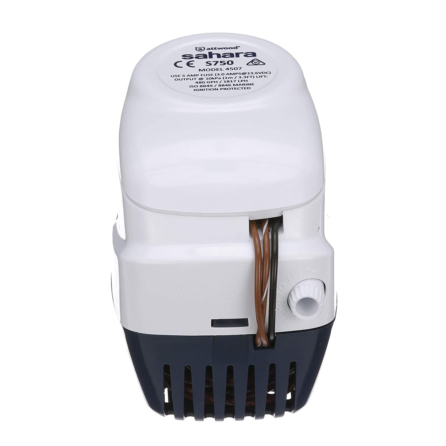 Bomba Porão Automático Sahara Attwood 750 GPH 2839 LPH 12V Tiburon
