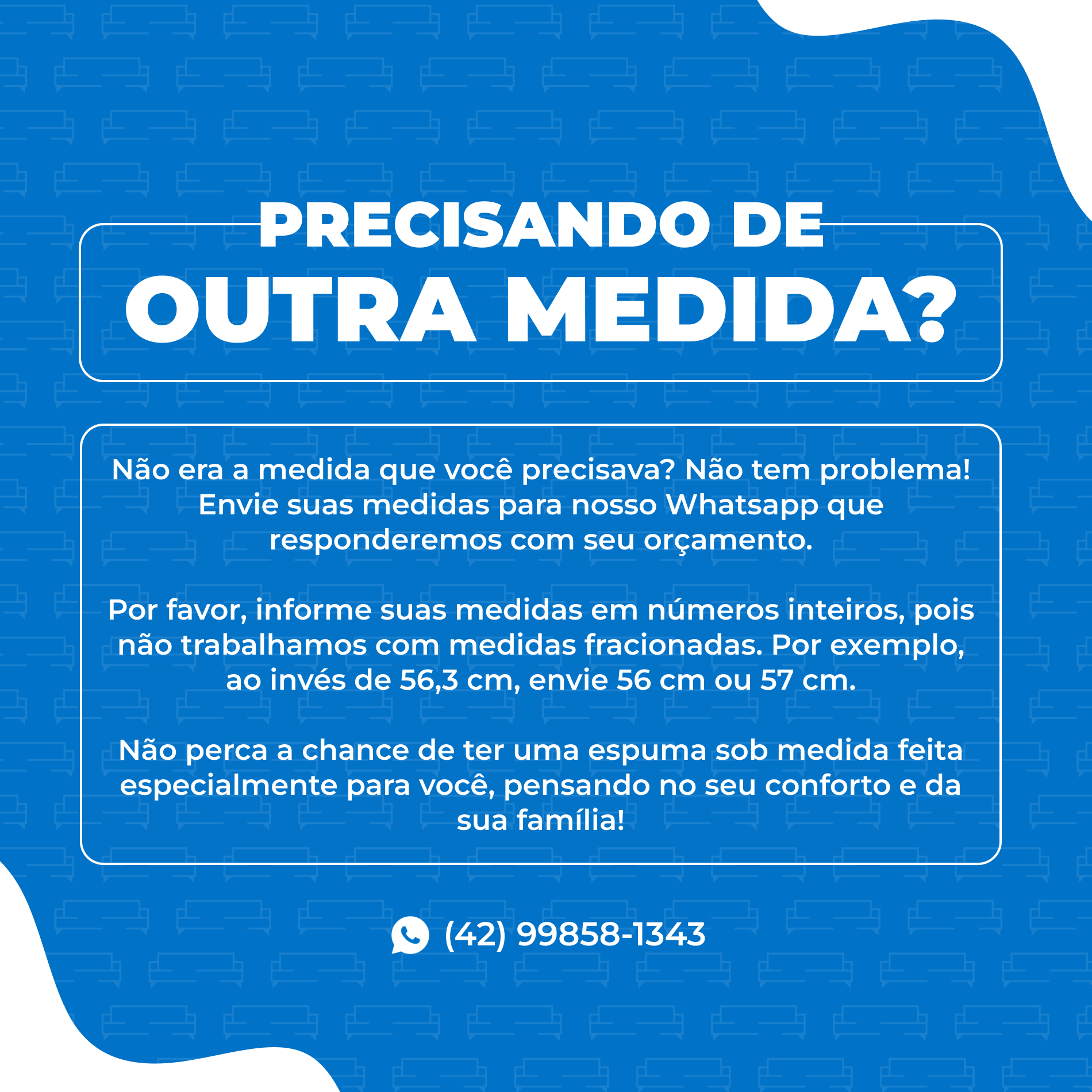 Espuma sob med Densidade 45 assento cadeira sofá 40x40x5 EXTRA FIRME Sabará Tecidos ESPUMAS