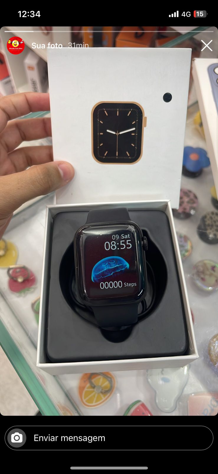 Relógio Inteligente Smart Watch W26 - iphonemoc