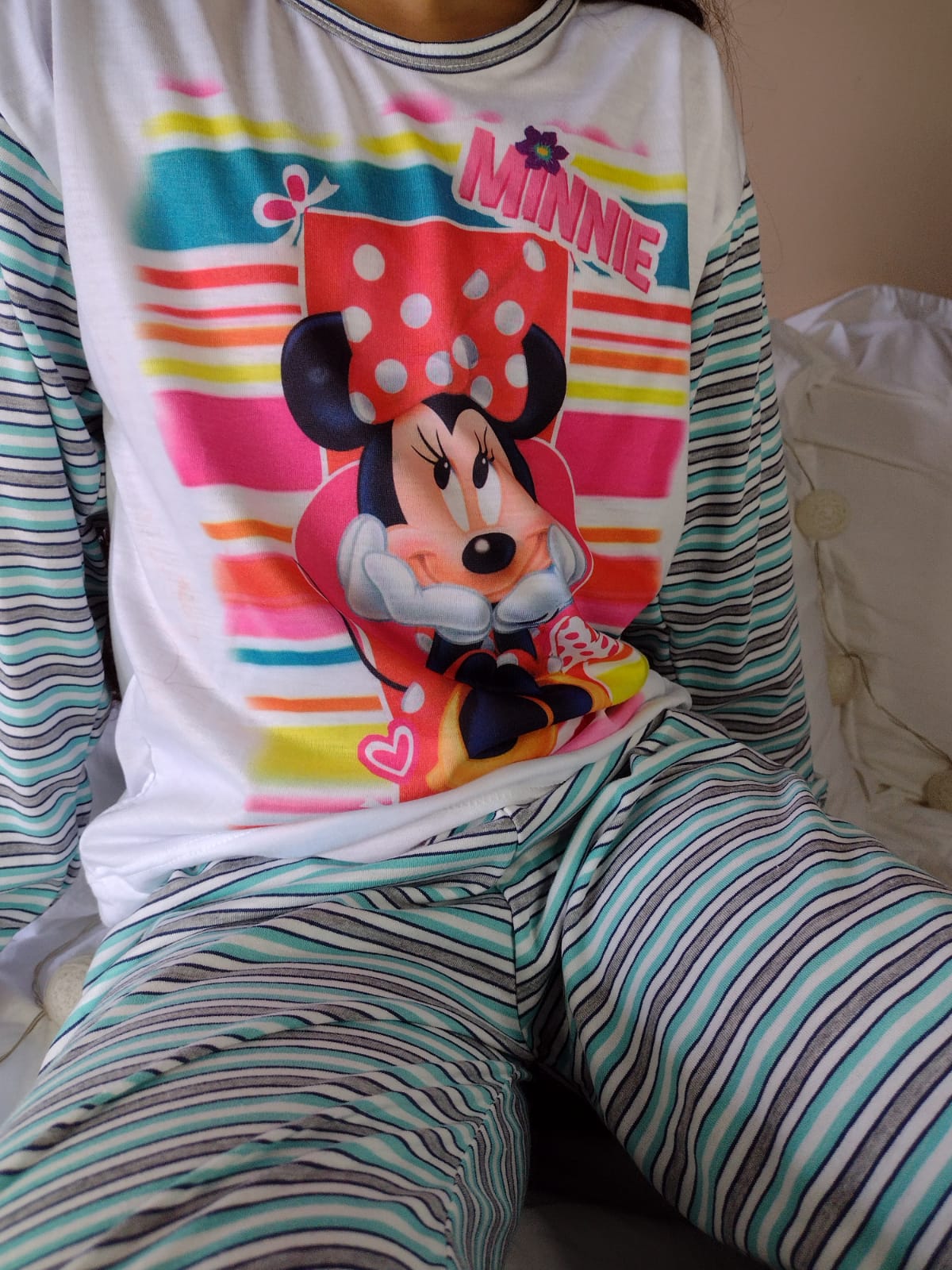 Pijama de Frio Infantil Minnie - Sonho Moderno