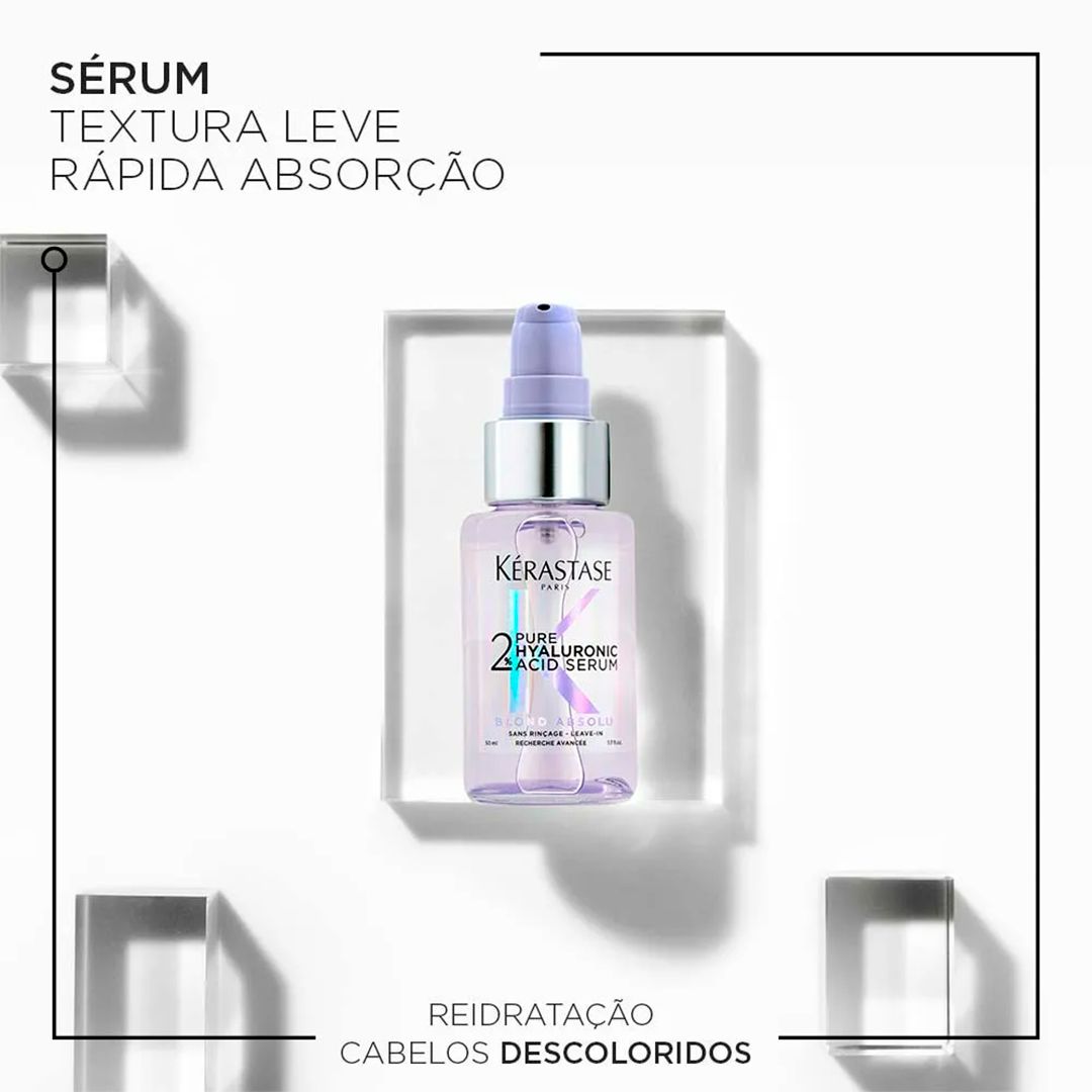 Kérastase Blond Absolu Sérum 2% Ácido Hialurônico 50ml - Sérum