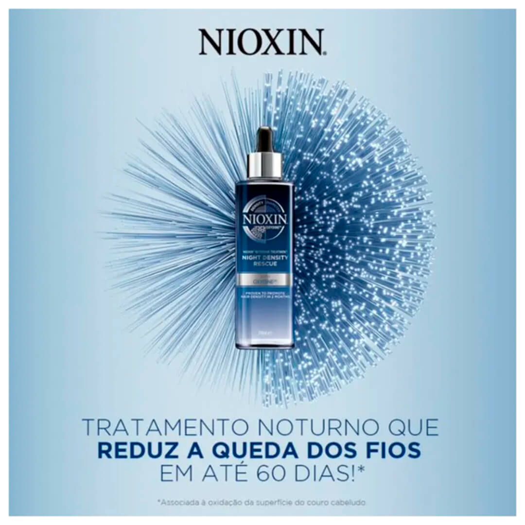 Nioxin Night Density Rescue - Sérum noturno 70ml - Lab.738