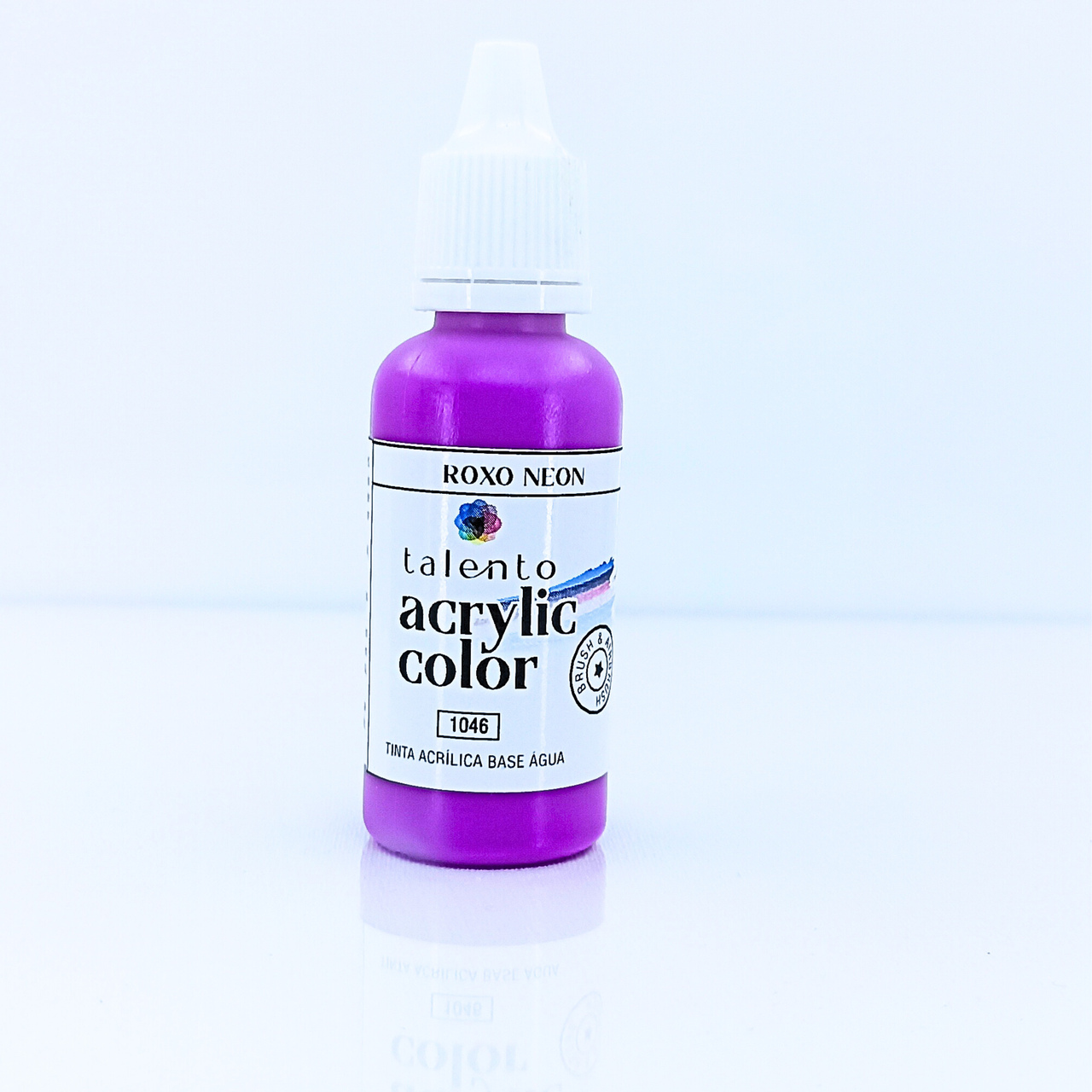 ACRYLIC COLOR 1046 ROXO NEON 20ML - TalentoArtes