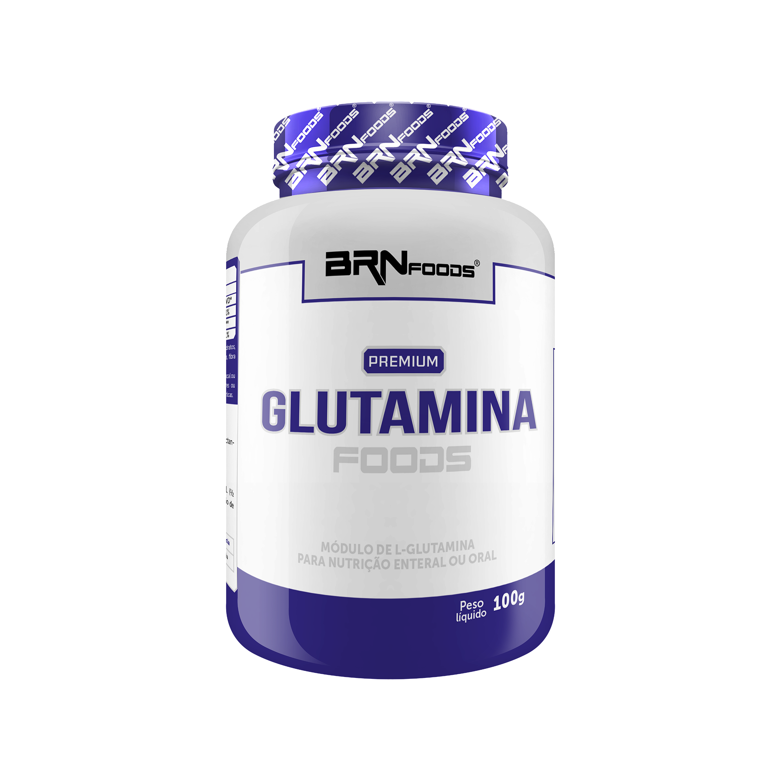 Premium Glutamina 100 g - BRNFOODS - BRNFOODS