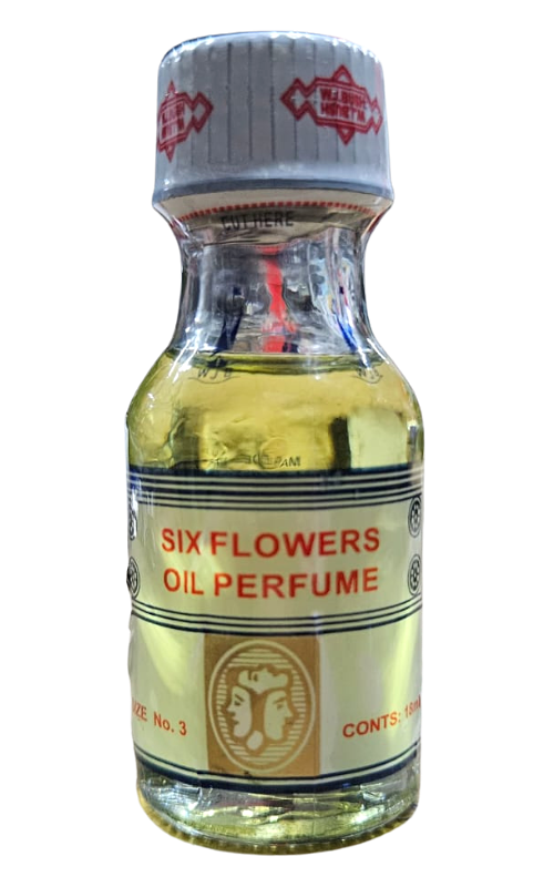 Perfume Atrativo Six Flowers Oil Atrai Boas Energias Axé Sarava Shop