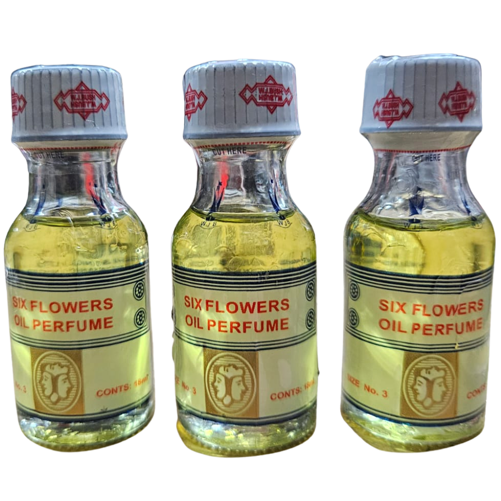 Perfume Atrativo Six Flowers Oil Atrai Boas Energias Axé Sarava Shop