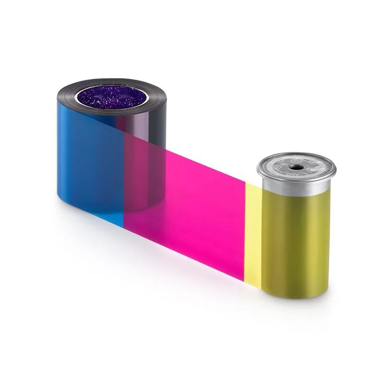 Ds2610 Ribbons Ribbon Datacard Color 525100-004 P/ Sigma DS1/DS2 C/ 500 Impressões ...