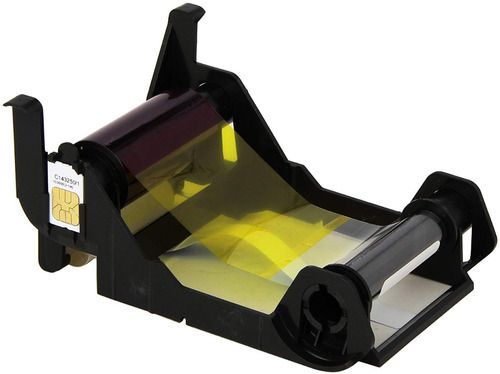 Z1001 Ribbon Ribbon Zebra Color (YMCKO) 800011-140 P/ ZXP1 C/ 100 Impressões - Loja ...