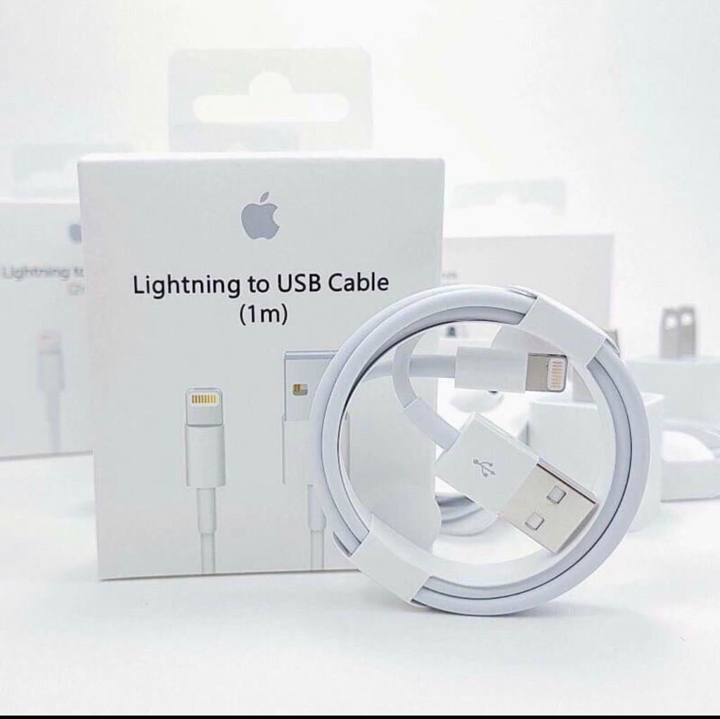 CABO CARREGADOR USB LIGHTNING 1M PARA IPHONE – Quase Tudo Eletrônicos