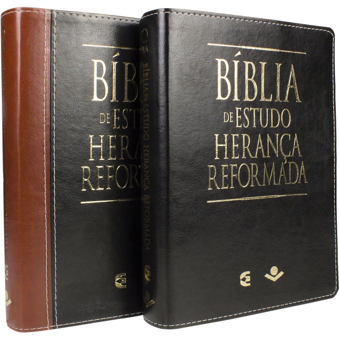 Bíblia de Estudo Herança Reformada - Preta/Marrom - Leitor Gospel ...