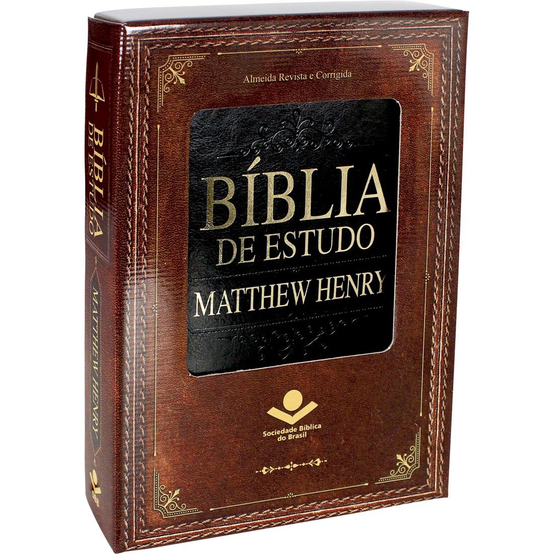 Bíblia de Estudo Matthew Henry - Preta - Leitor Gospel Livraria Cristã