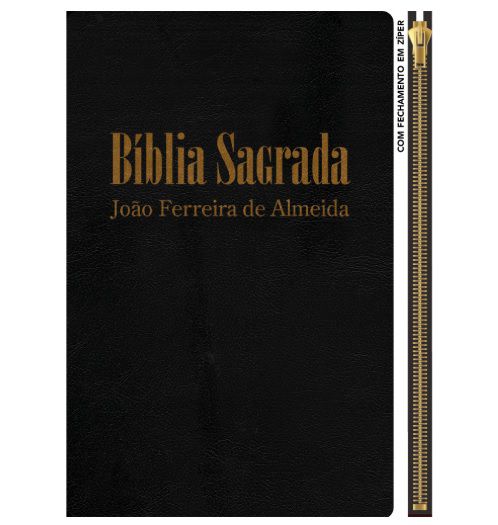 Bíblia Sagrada João Ferreira de Almeida - Letra Gigante, Mapa, Índice ...