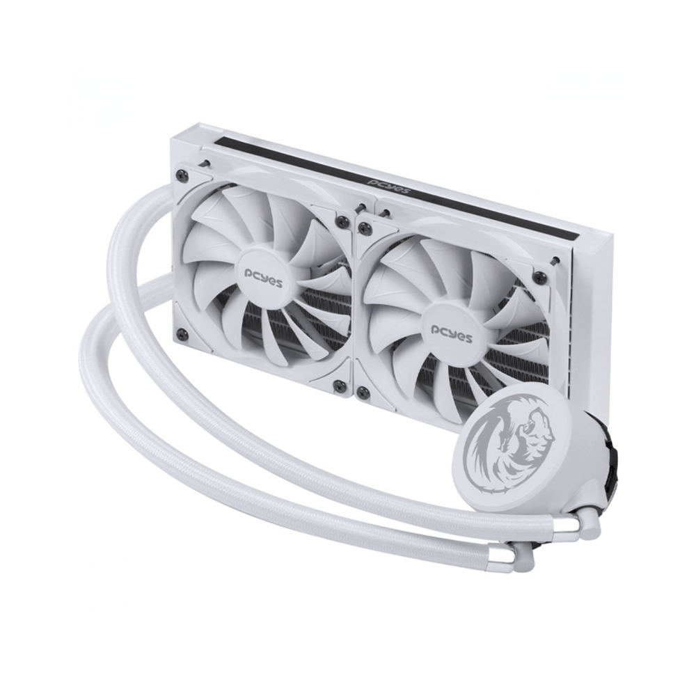 Water Cooler Pcyes Sangue Frio 2 White 240mm (Intel/Amd) - Pro Setup -  E-Commerce
