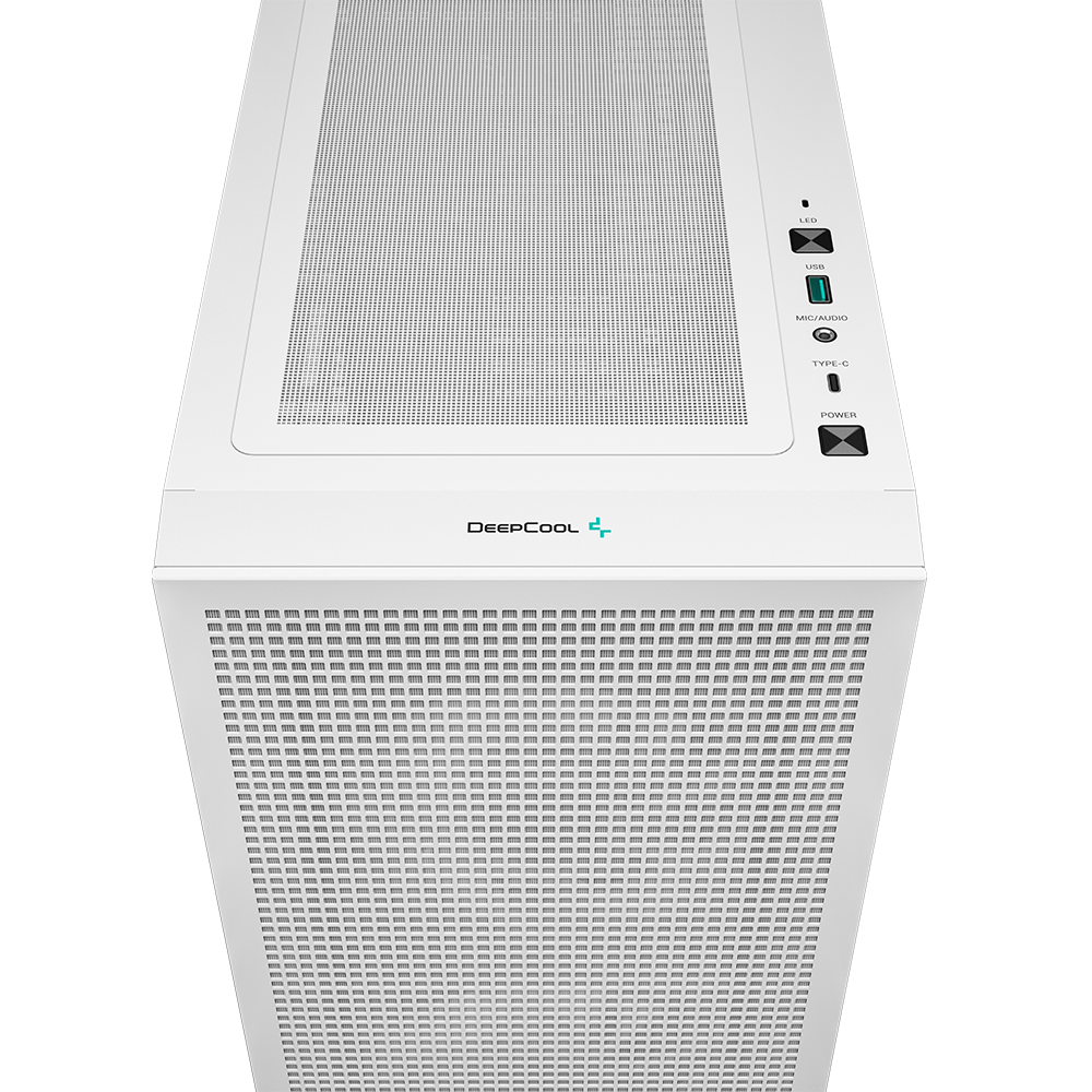 Gabinete Gamer DeepCool CH360 Digital Com 3 Fans Branco - Pro Setup - E ...