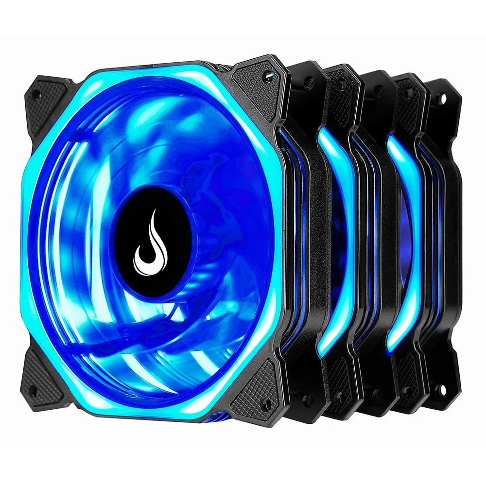 Kit 3 Fans Rise Mode Aura 120mm RGB Com Controlador Preto - Pro Setup ...