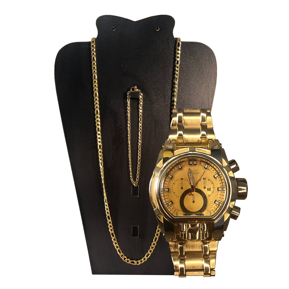 Comprar Relógio Masculino Invicta Zeus Magnum Linha Gold One