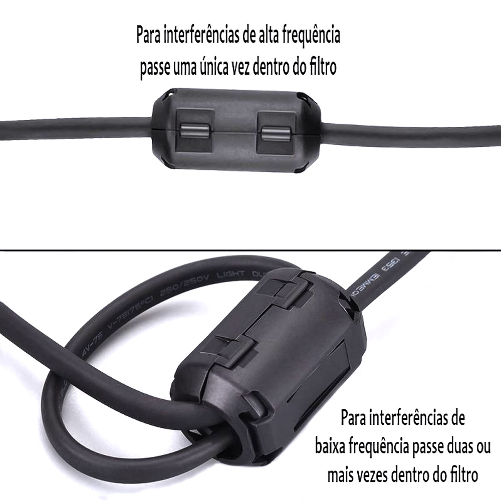 XSSH Supror De Ruido RFI EMI, Filtro De Obturador, Cable De