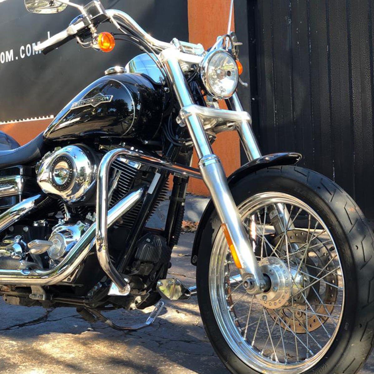 Burly Slammer Plus Shocks For Harley Dyna 1991-2017