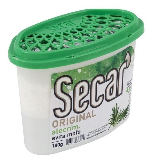 Desumidificador Antimofo Guarda-roupa Alecrim - Secar - 180g - JK LIMP ...