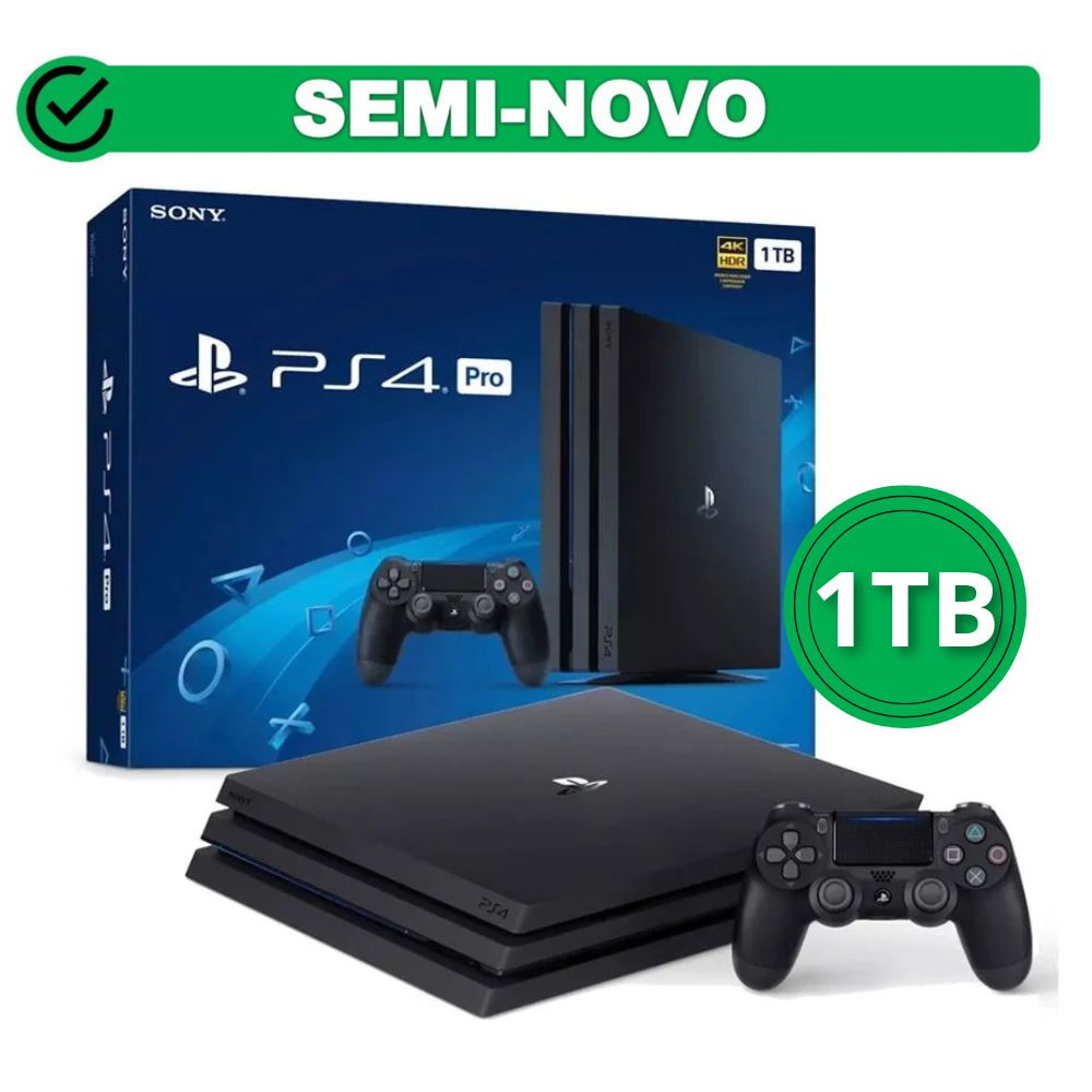 Sony Playstation 4 Pro 1TB - PS4 Pro 1TB (USADO) 