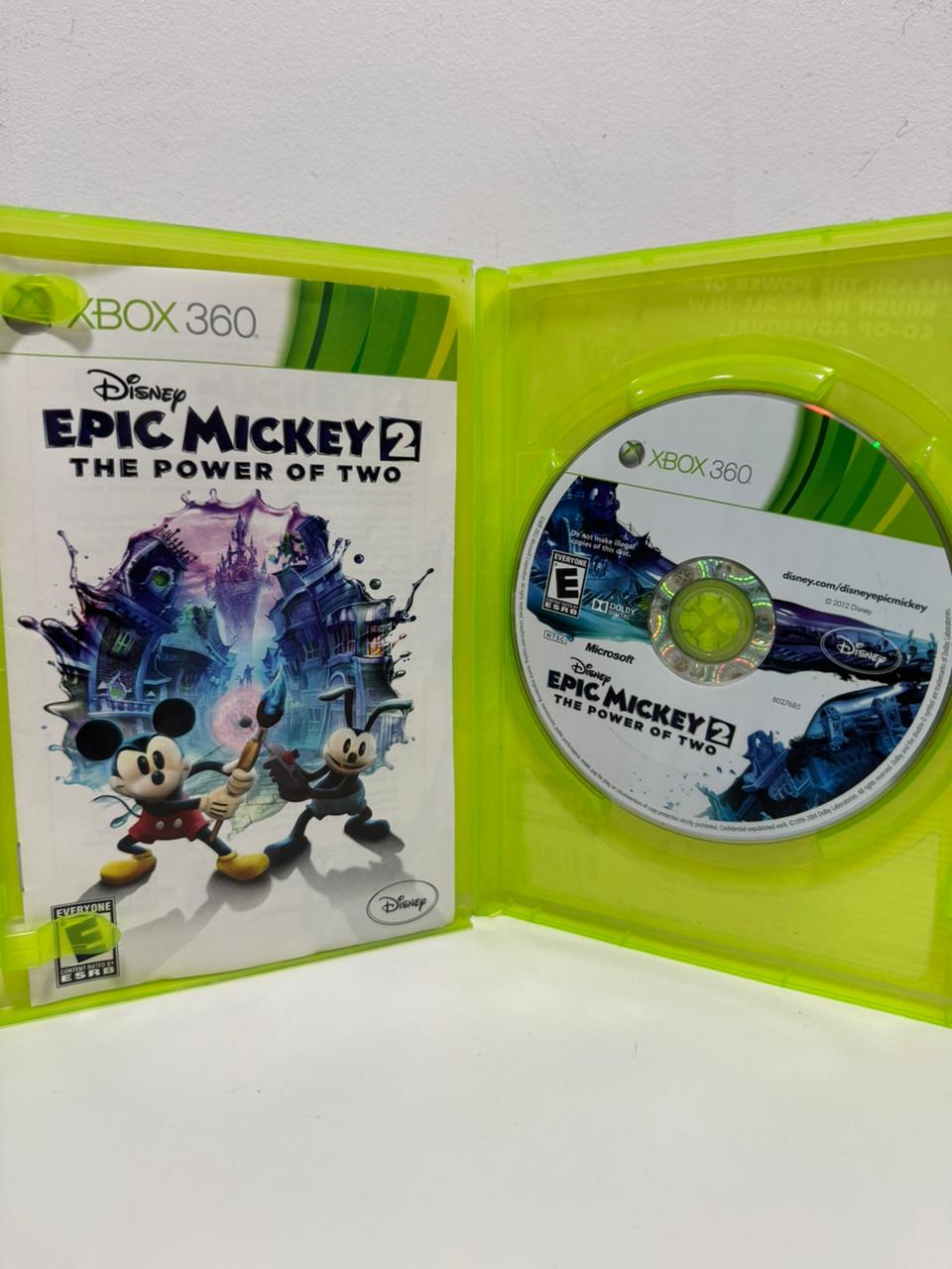 【中古】 (360)DISNEY EPIC MICKEY 2 THE POWER OF TWO Disney Epic Mickey 2 The Power of two Xbox 360 Mídia Física (Usado
