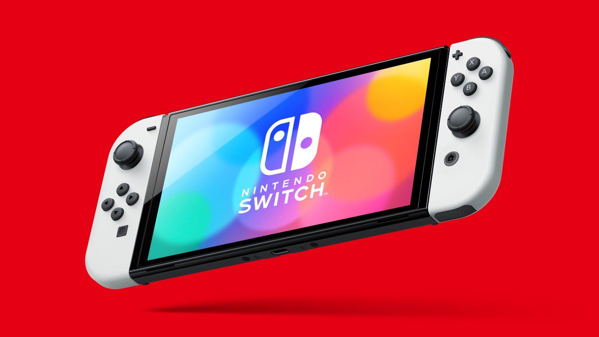 Console Nintendo Switch Oled 64GB Branco - SWITCH OLED (USADO