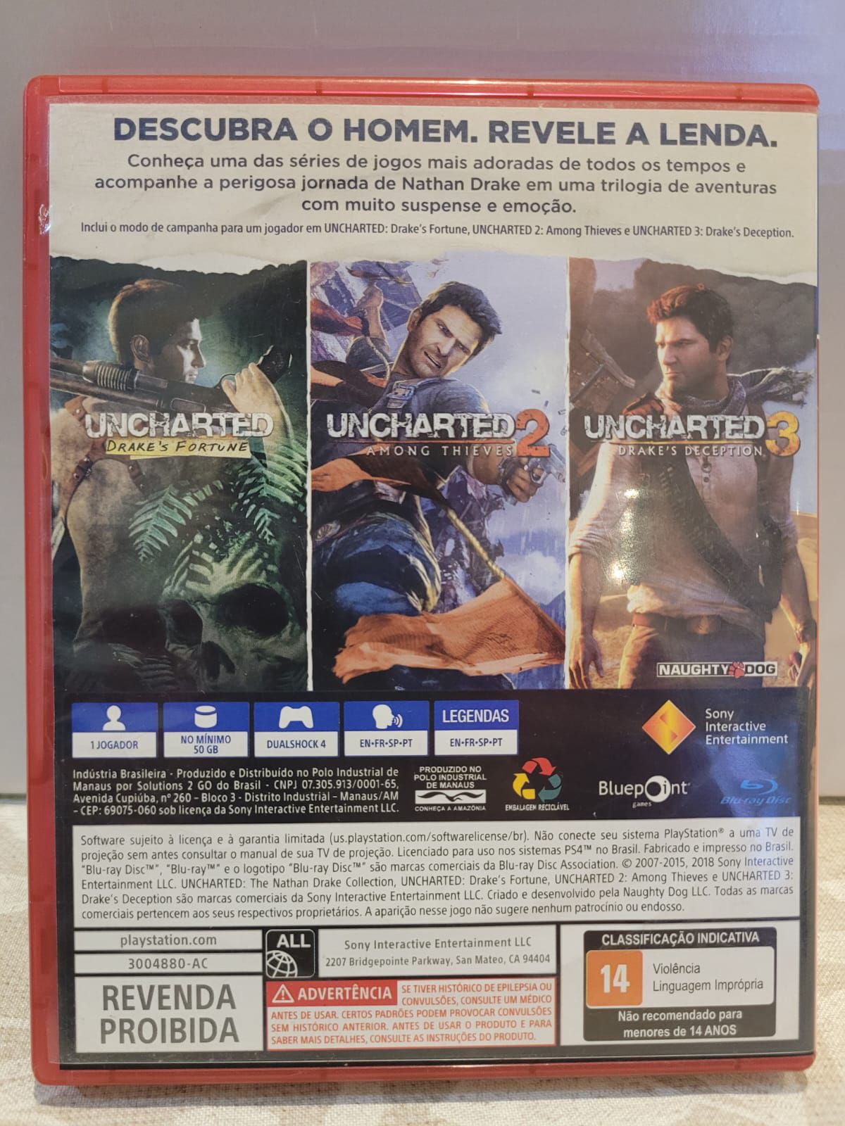 Køb Uncharted The Nathan Drake Collection (Playstation Hits) (NL/DE/IT/FR